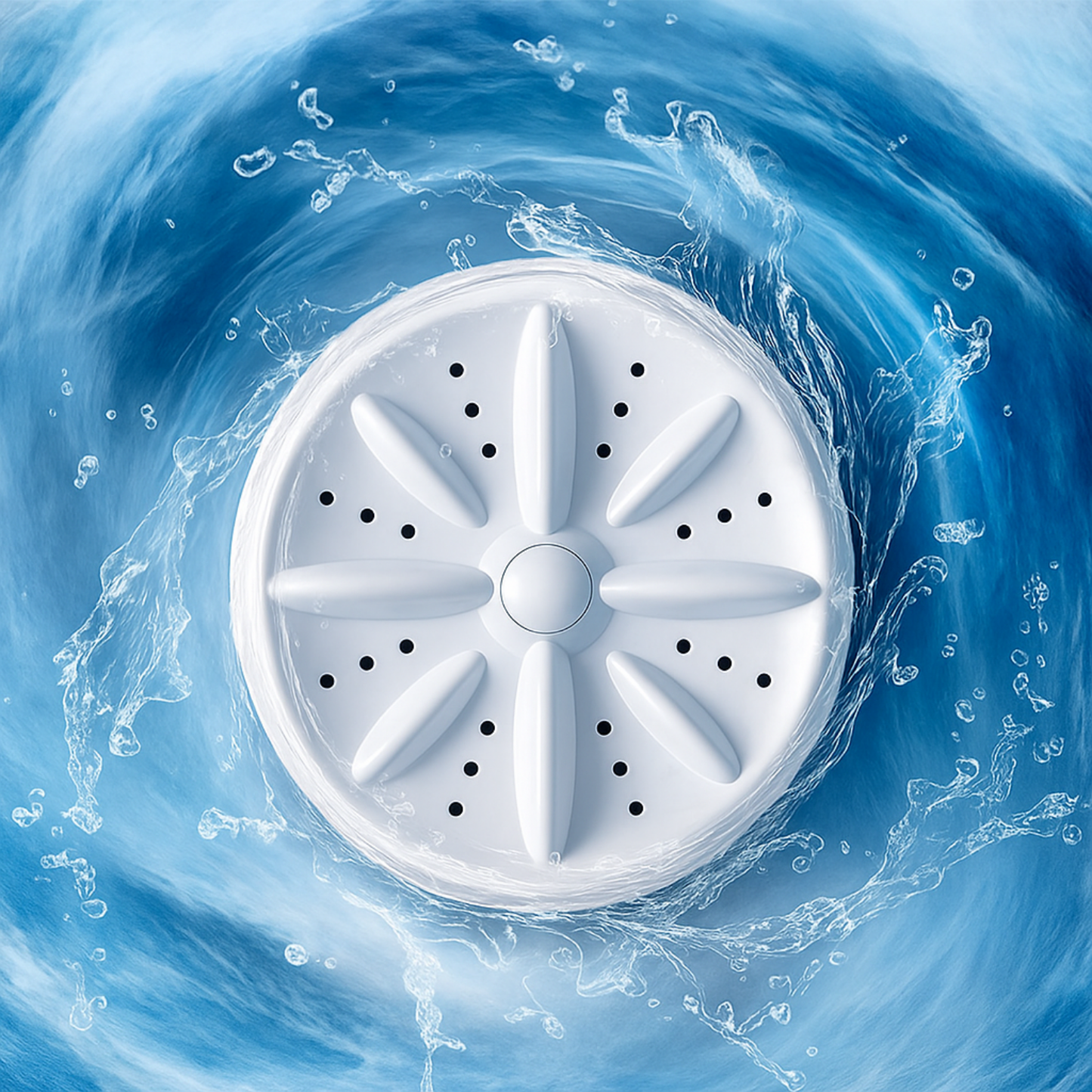FreshWave™ Mini Washer – Smart Portable Washing Machine
